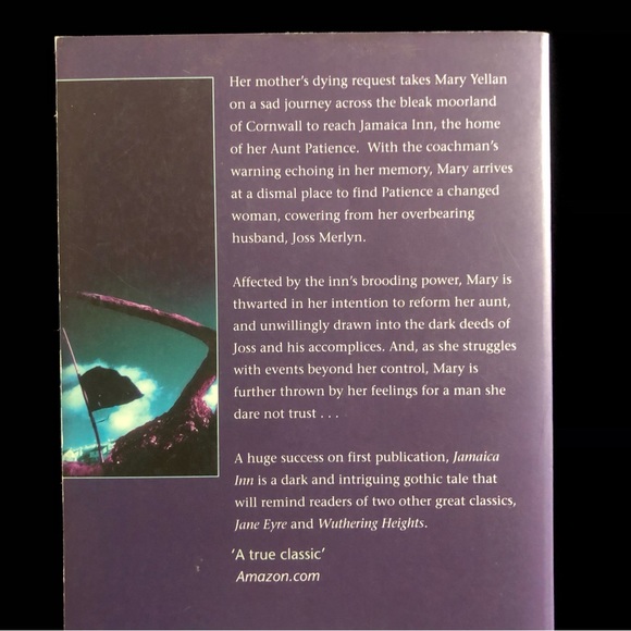 Daphne du Maurier | Jamaica Inn | PB GUC Paperback Purple Black Fiction Home - Picture 2 of 5